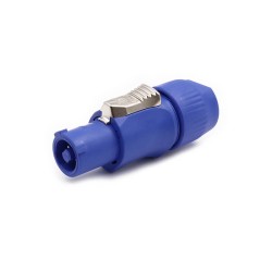 Lockable Cable Connector Power-In Screw Terminals Blue Plug Nac3Fca Ip65