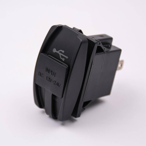 Car Phone Charger Micro USB With Dust Cover Dual Port Socket 5V 3.1A