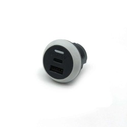 Short PD+QC3.0 Fast Charging USB Charger Manufacturer Automotive Marine Furniture Sofa Modified USB Charging Socket