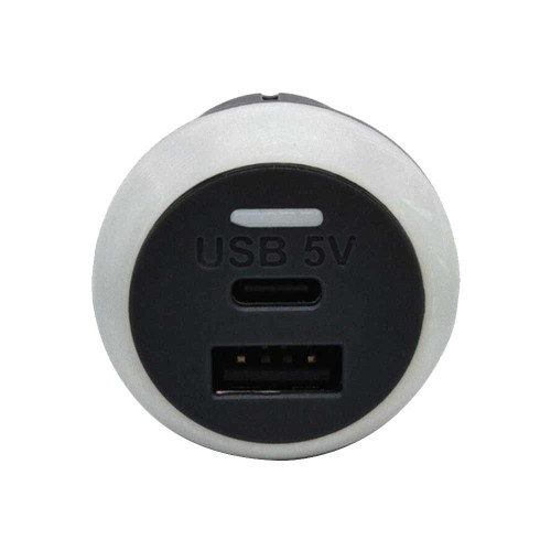 USB 5V Charger with PD+QC3.0 for Modified Buses RVs and Boats Vehicle-mounted Charger