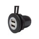 USB Charger for Automotive and Marine Modification 2.1A 3.1A 4.2A to 5V Blue Light Charger