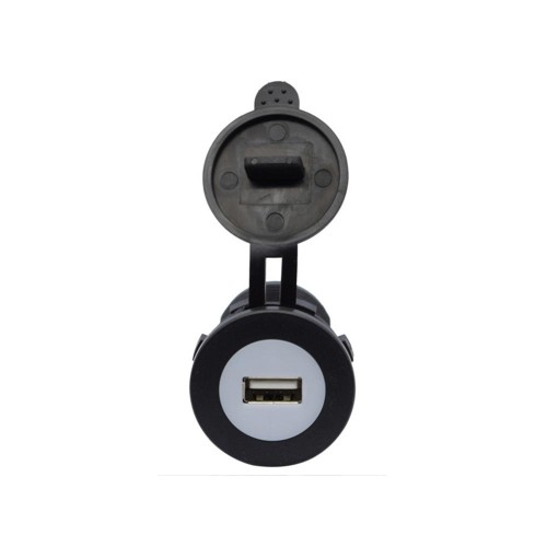 USB Charger for Automotive and Marine Modification 2.1A 3.1A 4.2A to 5V Blue Light Charger