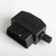 Automobile Male Plug OBD2 Connector Plug Shell Screw OBD Plug J1962M 16 Pin