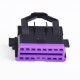 Automobile OBD2 16 Pin Female Diagnostic Connector OBD Diagnostic Plug For Vw/Volkswagen Female