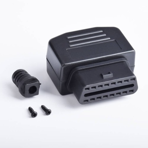 Automobile OBD2 Female Diagnostic Interface OBD Plug OBD2 Shell Assembled 16 Pin