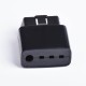 Automobile OBD2 Male Plug Gps Shell Assembled 16 Pin