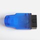 Diagnostic Automobile OBD2 Male Connector Fingerprint Shell OBD Plug J1962M