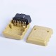 J1962M Automobile OBD2 Male OBD 16 Pin Connector Gold Plated 90°Male 12V