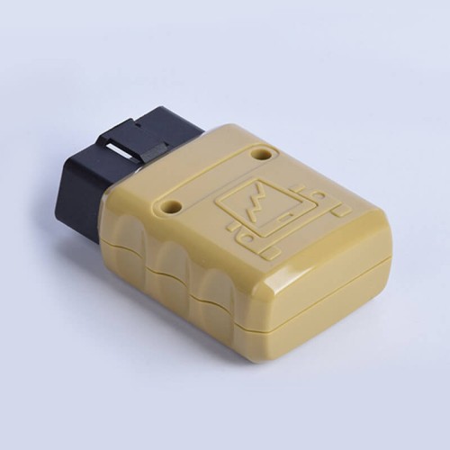 J1962M Automobile OBD2 Male OBD 16 Pin Connector Gold Plated 90°Male 12V