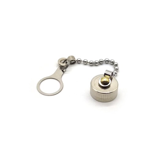 Metal Dust Cap Covers GX12 With Chain