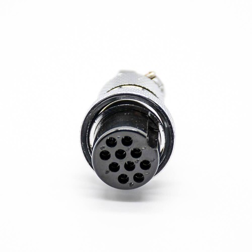 Aviation Connector GX20 Straight 10 Pin Male Female Plug and Socket