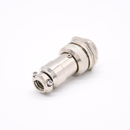 Aviation Plug 2 Pin Female and Male GX16 Straight 16mm Threads Electrical Connector