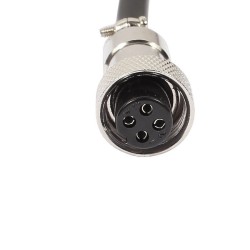 Connector GX12 4 Pin Female Air Plug Aviation Socket Cable 1M