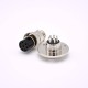 Flange Mount Connector Electrical Bonding 16mm GX16-8 Pin Male Female Aviation Plug