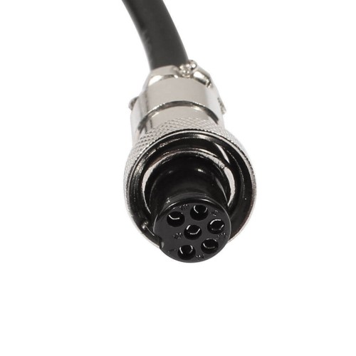 GX12 Connector 6Pin Female Cable Air Plug with Single End Cable 1 Meter