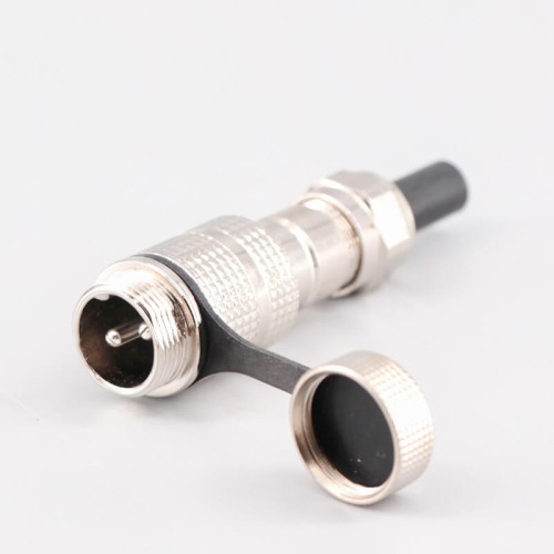 GX16 2 Pin Plug Male and Female Docking Cable Connector Straight Cable Plug IP67 Waterproof