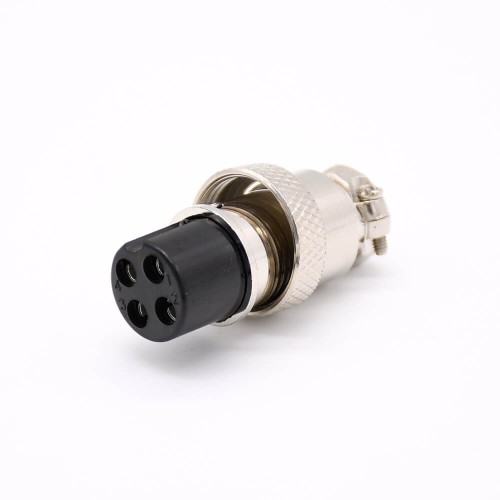 GX16 4 Connector Aviation Male Female Solder Straight Socket and Plug