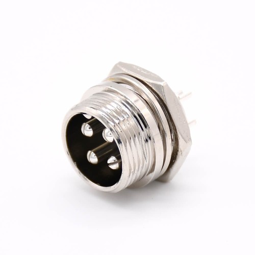 GX16 4 Connector Aviation Male Female Solder Straight Socket and Plug