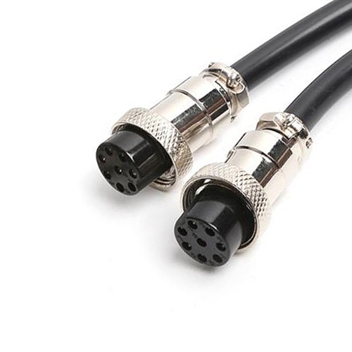 GX16 Air Plug 8 Pin Female to Female Aviation Connector Plug Cable 2M Cables