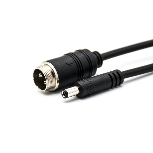 GX16 Connector 2 Pin Male Straight to DC Plug Cable 16cm