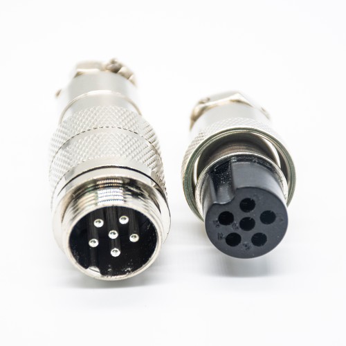 GX20 6 Pin Male Female connector Straight Male Female Docking Cable Plug