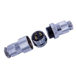 GX30-3 30mm Cable Connector Aviation Plug Male and Female Straight Docking Cable Plug 2sets