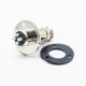 Jack GX16 4p Round Aviation Connector Male Flange Mount Socket and Straight Plug