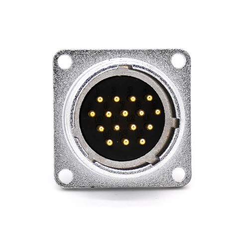 16 Pin ic Socket P28 Straight 4 Holes Flange Receptacles