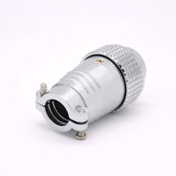 9 Pin Straight Connector P24 Male Plug for Cable