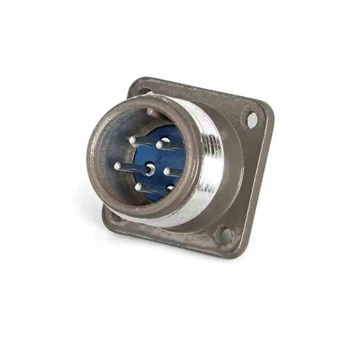 P20 5-Pin Male Socket Straight Flange P20J10A Aviation Connector