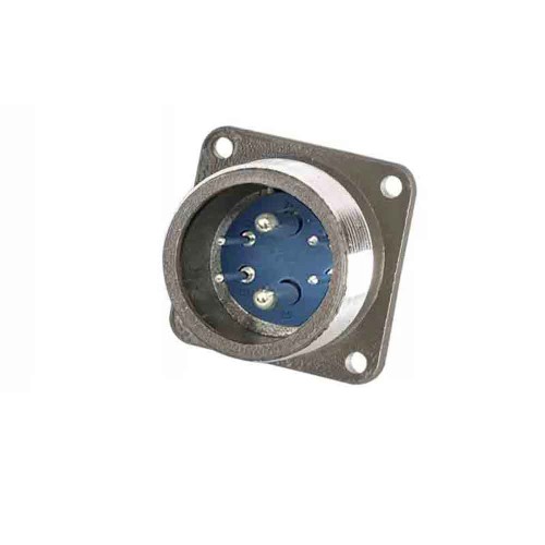 P28 6-Pin Male Socket Straight Flange P28J3A Aviation Connector