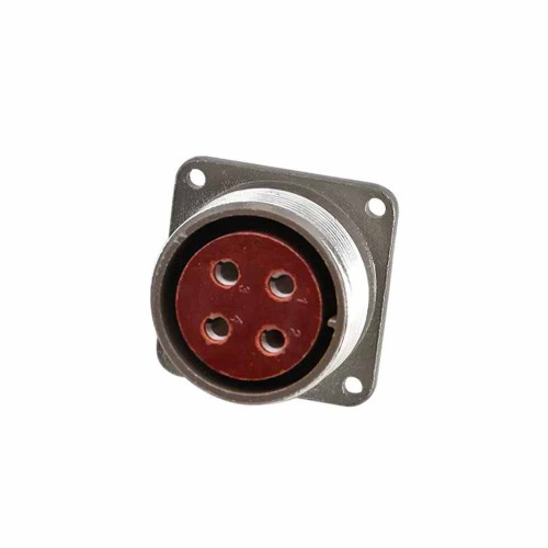 P32 4 Pin Female Socket Reverse Flange P32K1A Aviation Connector