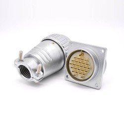 Socket Plug P48 Male Receptacles Female Plug Straight Connector