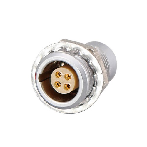 Aviation Plug Compatible FGG.00B Series Push Pull Self-Locking 4 Pin Male Female Connector EGG Socket