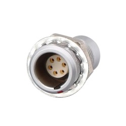 FGG Plug /EGG Socket 0B Series Metal Aviation Male Female 6-Pin Circular Connector Push-Pull Self-Locking Quick Plug