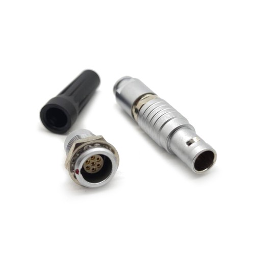 Quick Plug FGG EGG 0B Series 7 Pin Push-Pull Self-Locking Male And Female Aviation Connector