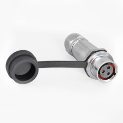 Metal Aviation Industrial SF12-3 Pin Docking Camera Cable Male Female Docking Waterproof Circular Push-Pull Quick