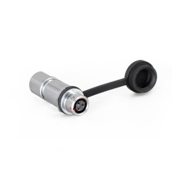 Metal Aviation Industrial SF6-3 Pin Plug+Socket Docking Circular Push-Pull Quick Waterproof