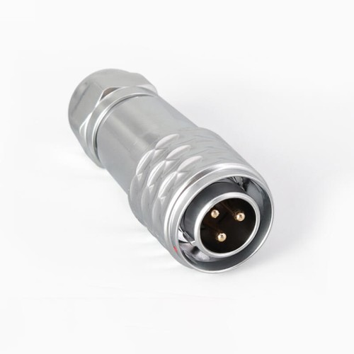 SF12-3 Pin Waterproof Plug+Socket 4-Hole Flange Metal Aviation Circular Quick Push-Pull Industrial