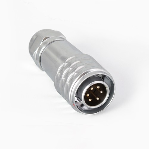 SF12-6 Pin Plug+Socket Back Mount Metal Aviation Quick Waterproof Push-Pull Circular Industrial