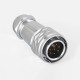 SF20-8 Pin Plug+Socket 4-Hole Flange Waterproof Metal Aviation Quick Push-Pull Circular Industrial