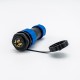 5 pin Connectors SP21 Series IP68 Female Plug & Male Socket Rear-nut Mount Straight SP21-5 Pins Waterproof Aviation Connector