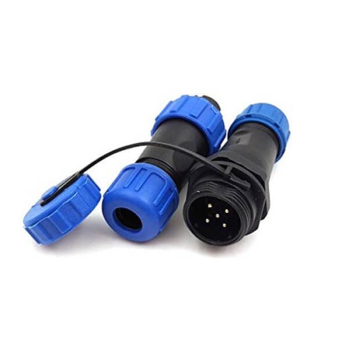 5 Pin Waterproof Connector SP21 In-line Plug Socket