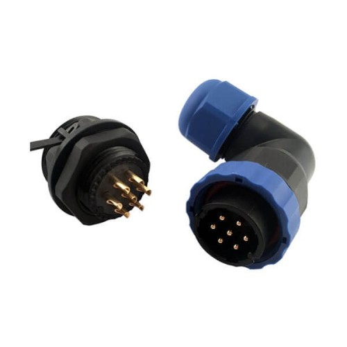 7 Pin Plug and Socket Waterproof Male Female Circular Connector