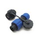 SP13 Connector 5 pin male plug & female socket back mount