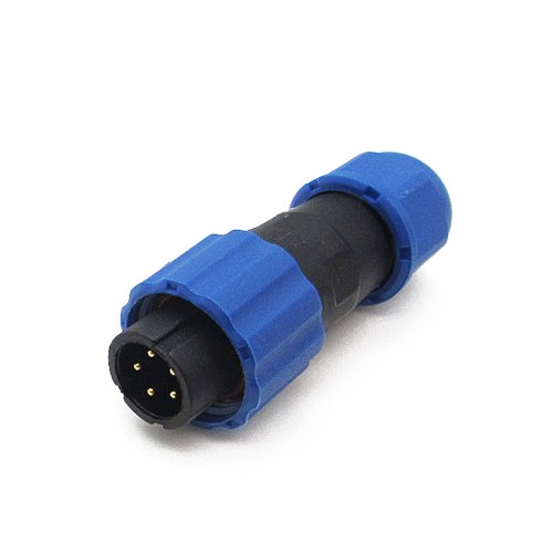 SP13 Connector 5 pin male plug & female socket back mount