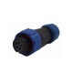 SP13 Series 5pin female plug ♂ socket back mount