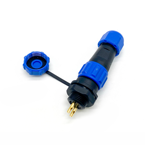 Waterproof Male Plug & Female Socket SP13 Series IP67 IP68 one pair 2pin Automatic Connector