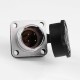 TP20 4 Pin Aviation Female Plug and Male Socket 4 Hole Square Flange Wire Cable Connector