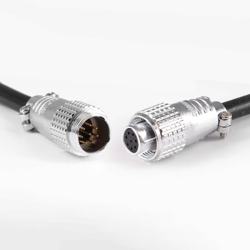 TP20 Straight Cable Plug 8 Pin Male and Female Docking Cable Connector